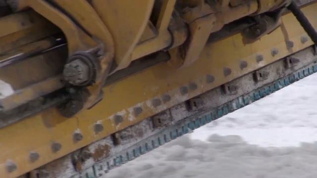 Komatsu GD675-7 | Volvo L70G | Snow clearing смотреть онлайн