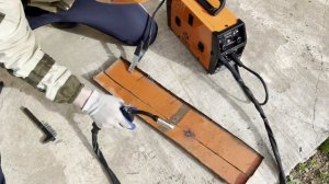 Сварка полуавтомат для гаража / сварка без газа (HITBOX-HBM1200)