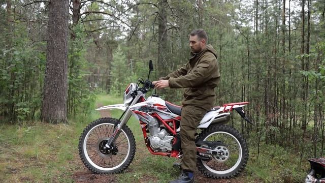 Отличный эндуро мотоцикл для новичка / Wels MX250R всего 100 тысяч. смотреть онлайн