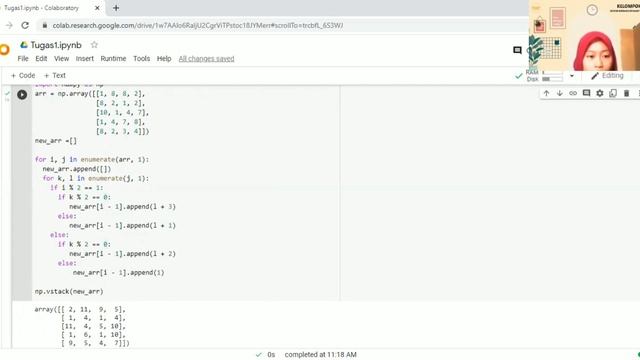 Modul 1 Praktikum Datamining Manipulasi Array Menggunakan Numpy смотреть онлайн