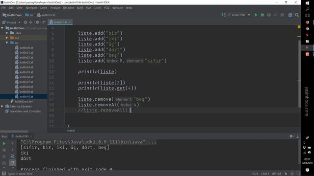 Kotlin - 10 - ArrayList смотреть онлайн