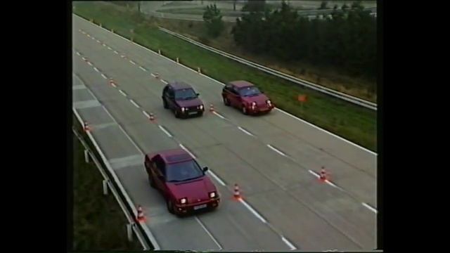 Autotest Honda Prelude EX 16v Volvo 480 turbo VW Golf GTI 16v смотреть онлайн
