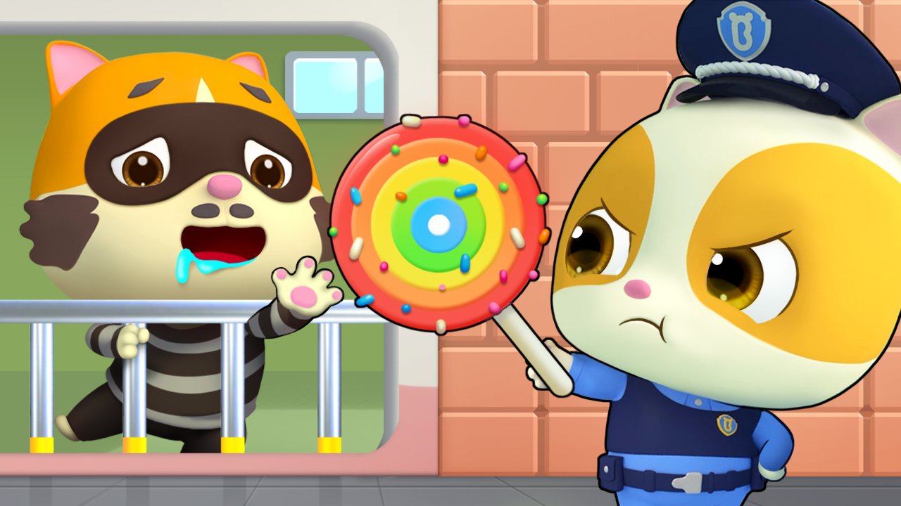 Полицейский ТИМИ | 😼Котик Тими | Развивающая песенка для детей | Песня для малышей | BabyBus смотреть онлайн