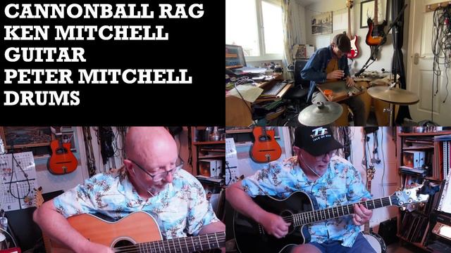 Ken Mitchell Guitar - Cannonball Rag (Merle Travis-Cover) смотреть онлайн