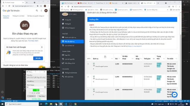 Demo Auto Register GMail Undetected Chrome смотреть онлайн