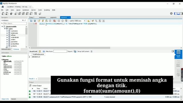 SELECT COUNT, SUM MYSQL dengan MySql Workbench | Materi 1 Belajar MYSQL смотреть онлайн