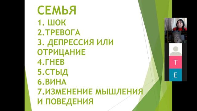 Взаимоотношения в семье, когда болеет ребенок - 1 ч. - встреча с Людмилой Верлан - 1.11.2021 смотреть онлайн