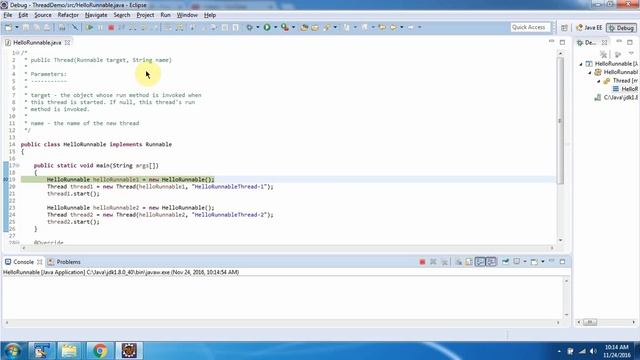 How to get the current thread? | Java Threads смотреть онлайн