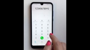 Incoming call Honor 8S (2019)