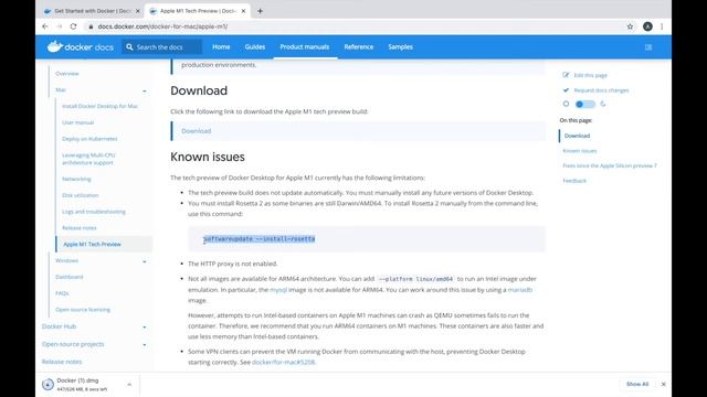 Install Docker Desktop on M1 Mac смотреть онлайн