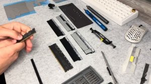 Замена радиаторов оперативной памяти.