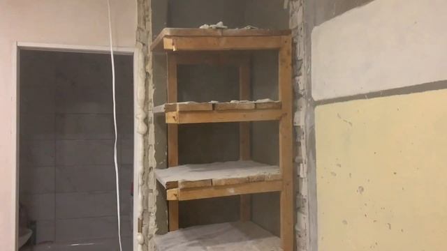 Ремонт кладовки своими руками - черновые работы для будущего шкафа с гардеробной системой хранения смотреть онлайн