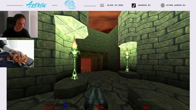 [STREAM] We play Doom64 with the Azeron gaming keypad смотреть онлайн