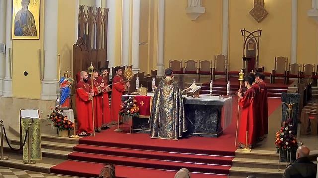 Божественная Литургия армянского обряда 30.10.2022 в 15:30 смотреть онлайн