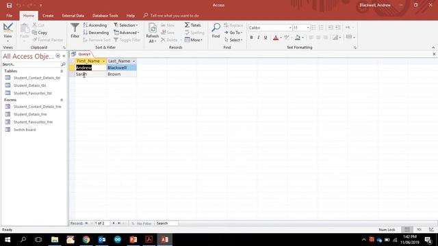 Database Tutorial 16 Queries Wildcards Logical and Relational Operators plus SQL смотреть онлайн