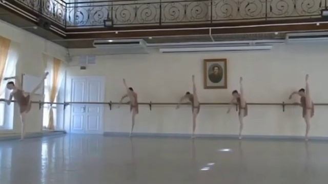 Vaganova Ballet Academy: Classical Exam 2015. 8th Grade. Barre.