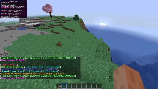 How to Pre Generate ANY Minecraft Modpack [No Lag!] смотреть онлайн