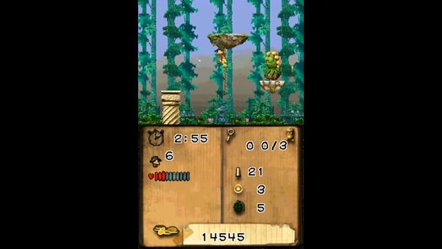 Crazy Chicken: Jump'n Run - Atlantis Quest (NDS) Part 1 Walkthrough смотреть онлайн