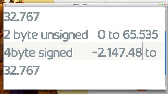 53 C plus plus Integers signed & unsigned смотреть онлайн