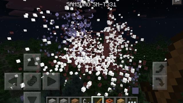 Гигантский взрыв в майнкрафте. На версии 0.14.0 смотреть онлайн