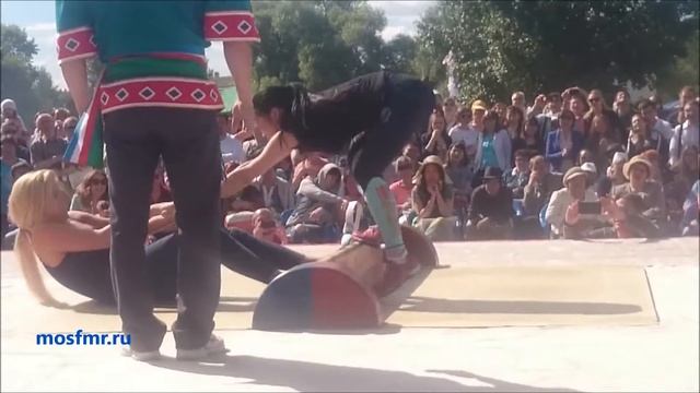 Болотова vs Воробьева. Мас-рестлинг Москва 2015 смотреть онлайн