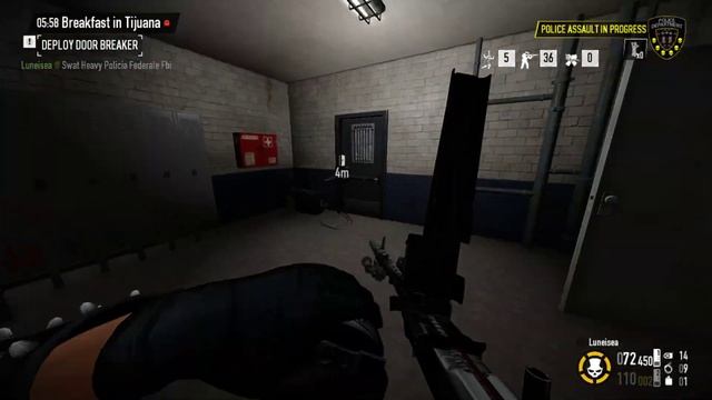 PAYDAY 2 : Breakfast in Tijuana Death Sentence Solo Loud No(Downs,Ai) смотреть онлайн