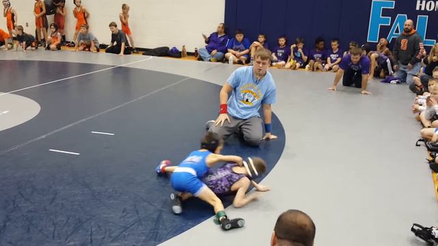 Luke 45lbs. Bloomington South (OT win) 12-11-16 смотреть онлайн