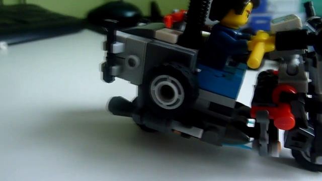 самоделка мотоцикл из лего с подвеской/лего самоделки#5 смотреть онлайн
