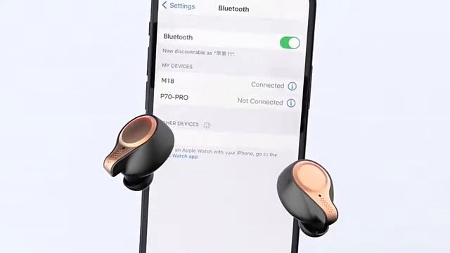 Беспроводные Bluetooth наушники M18 TWS Stereo. смотреть онлайн