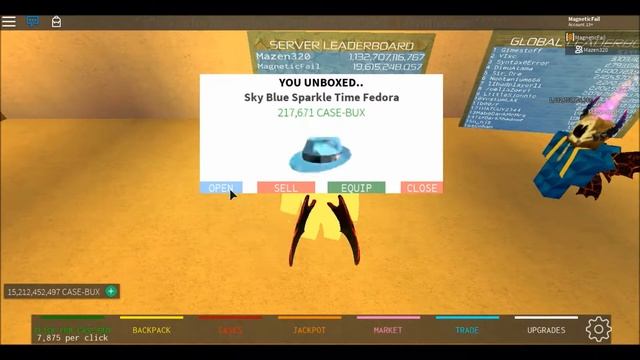 Roblox Case Clicker Best Farming Method смотреть онлайн
