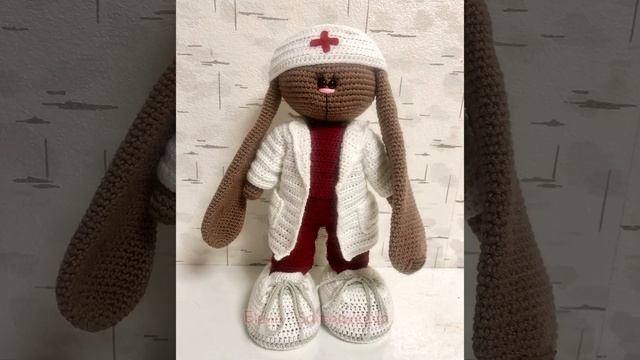 #заяцкрючком #игрушки #вязанаяигрушка #amigurumi #handmade #ручная_работа #вяжуназаказ смотреть онлайн