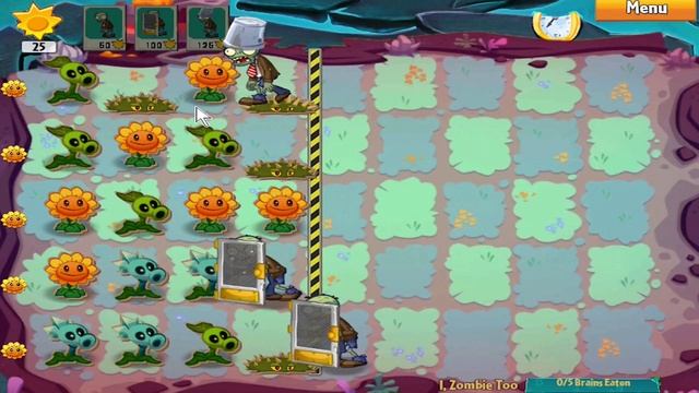 Plants vs Zombies Minigames PvZ2 vs PVZ3 смотреть онлайн