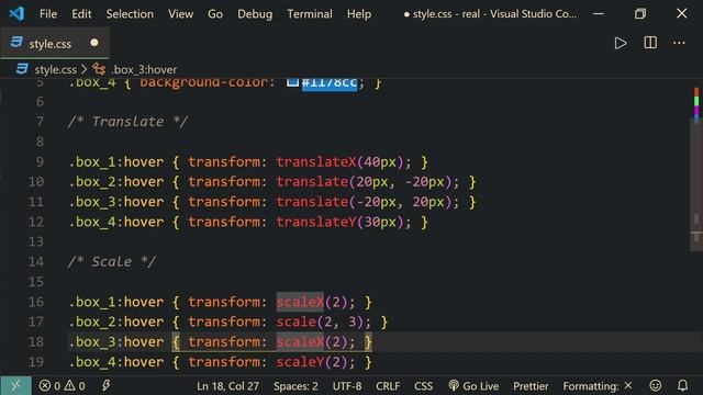 [#47] Découverte de la propriété transform | HTML5/CSS3 et ses frameworks pour les débutants смотреть онлайн