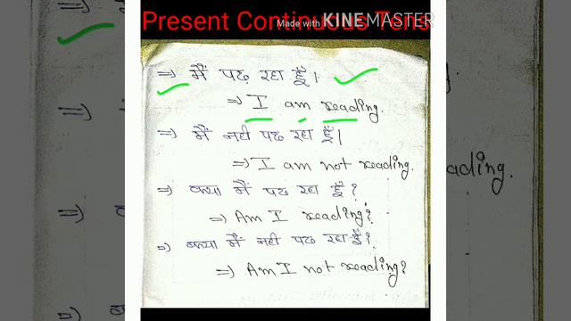 (Present continuous tens )Use of the Is,Am,Are (VB+ing) रहा है,रही है, रहे हैं। 6 March 2020 смотреть онлайн