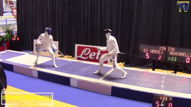 Italian Championships 2021 U23ME - L4 - Davide Di Veroli v Simone Mencarelli смотреть онлайн