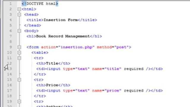 Book Management PHP MySQL application part 2 смотреть онлайн
