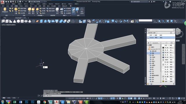 102 CAD网格建模常用工具教程 -AutoCAD完全自学宝典（基础-平面-三维-建模-案例）（105节课） смотреть онлайн