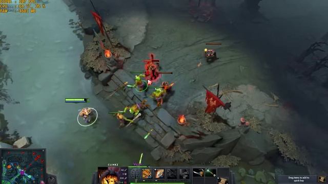Dota 2 [PC] GeForce GTX 1050 Ti 4GB GDDR5 & Intel i7-3770 смотреть онлайн