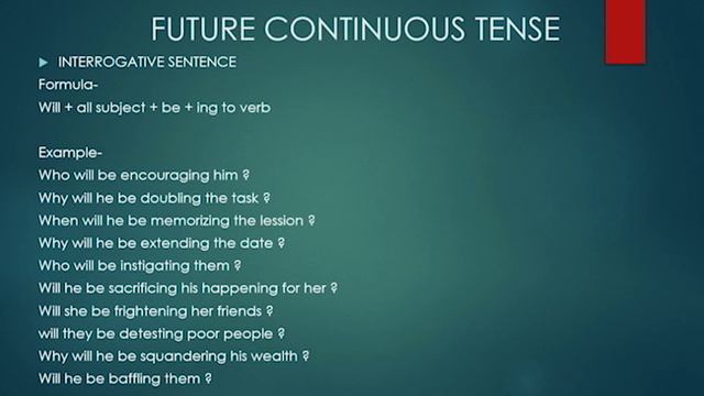 Future continuous tense || English grammar tenses || tenses || @chapter-6 / the digital era смотреть онлайн
