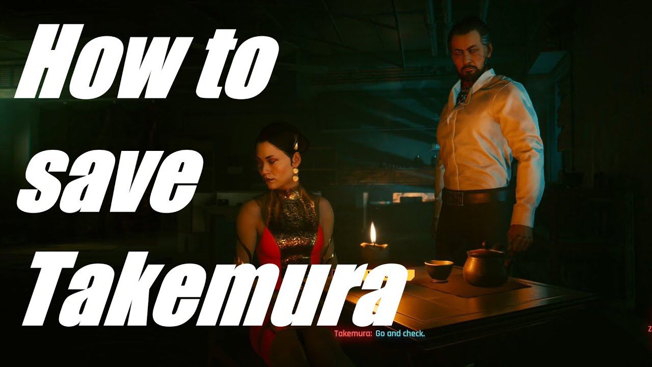 Saving Takemura - Cyberpunk 2077 смотреть онлайн