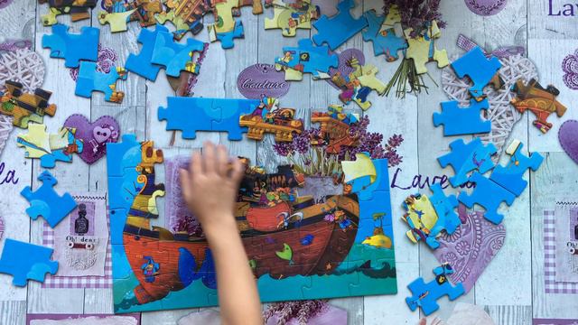 Djeco Pirates Puzzle Barbarossa´s Boat смотреть онлайн