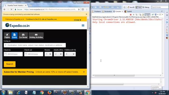 Page Load and date picker смотреть онлайн