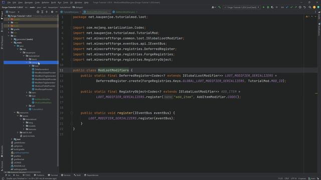 Forge Modding Tutorial - Minecraft 1.20: Global Loot Modifiers | #18