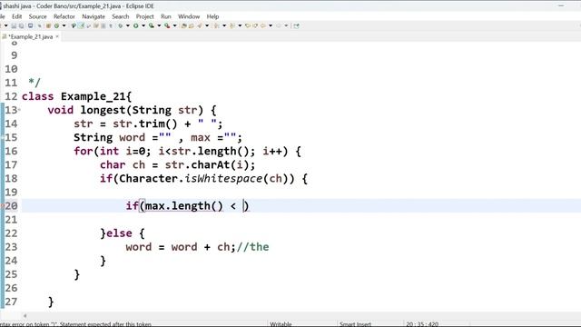 How do you print the longest word in a sentence in java? смотреть онлайн
