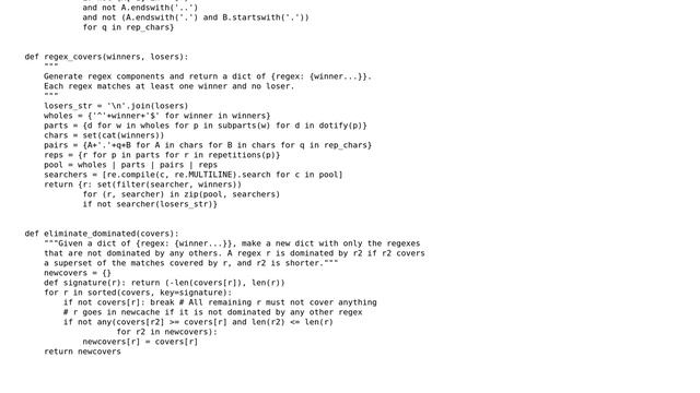 Code Review: C++ regex golf solver program much slower than original Python (2 Solutions!!) смотреть онлайн