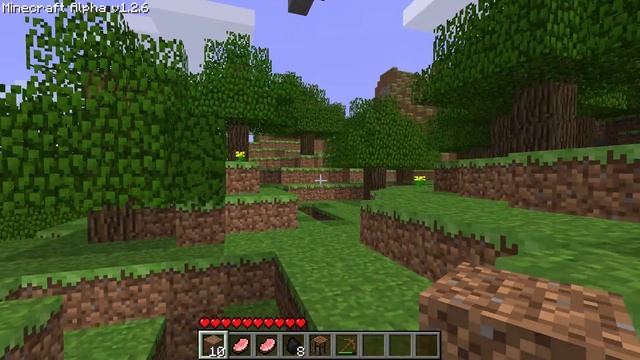 A WHOLE NEW WORLD | Minecraft Nostalgia Challenge - Episode 1 (Alpha 1.2.6) смотреть онлайн