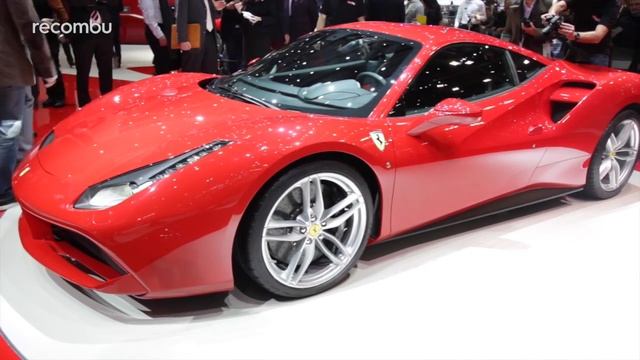 Ferrari 488 GTB | Geneva 2015 смотреть онлайн
