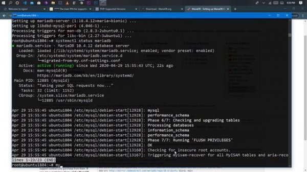 Installing Nginx, PHP, MySQL and PHPMyAdmin on Ubuntu 23.04 / 18.04 within 10min