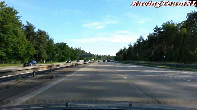 Autobahn Race AUDI A6 vs MAZDA 6 2.3i 16V смотреть онлайн