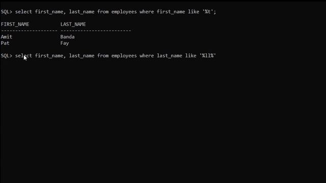 SQL LIKE OPERATOR | Learn Wildcard Operators (% _) | SQL Tutorial for beginners смотреть онлайн